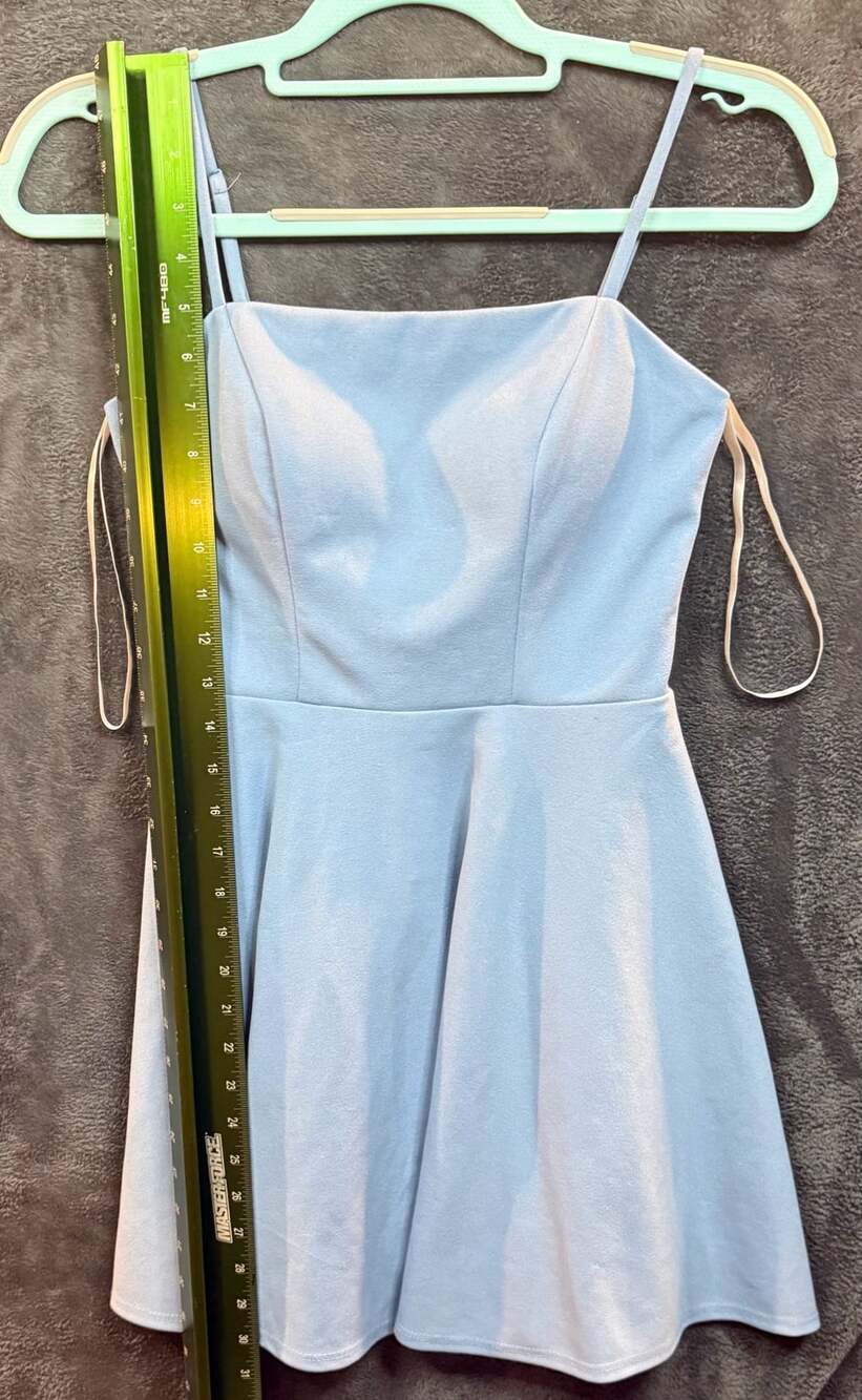B.Smart Dress Size 1 Light Blue Short Homecoming Party A-Line Mini